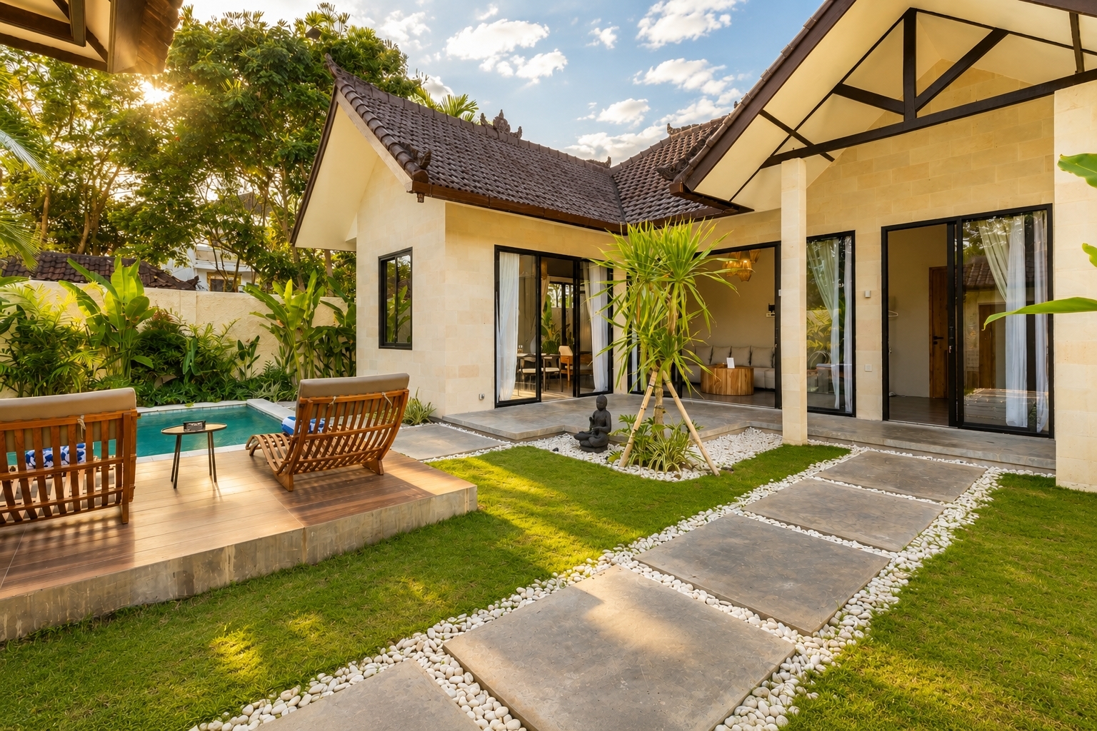 Modern 2BR Uluwatu | Private Pool & Spa-Style Bath