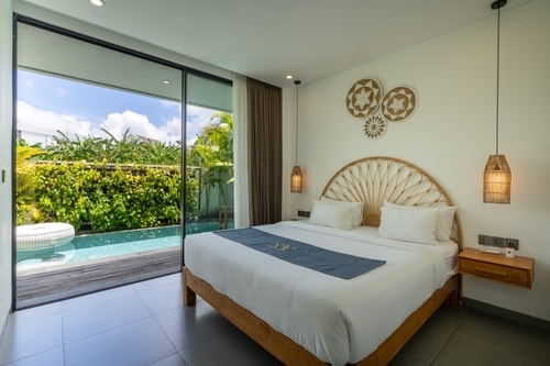 2BR Luxe Poolbliss Canggu | Walk to Beach & Cafes