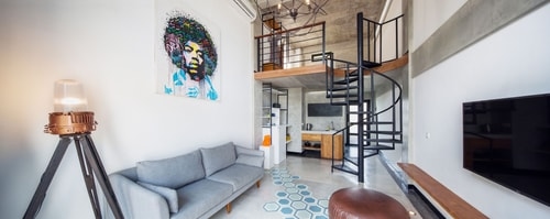Balissimo B24 - Balcony Loft with Pool, Seminyak