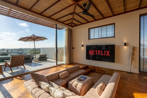 Canggu Refined 3BR Penthouse | Pool & Paddy Views