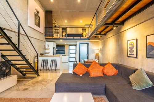 Berawa Loft 2 - 1 Bedroom Loft with Poolside BBQ