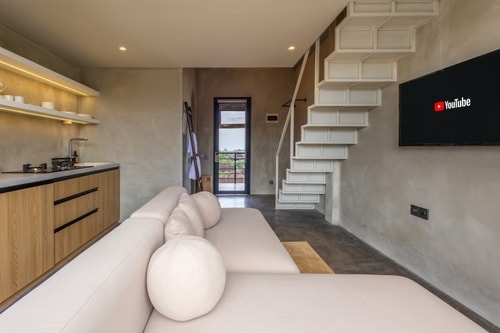 Designer 1BR Loft | Pool, Central Ubud near Palace
