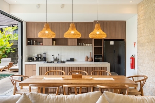 Canggu Luxe 4BR Villa | Pool, Gym & Paddy View