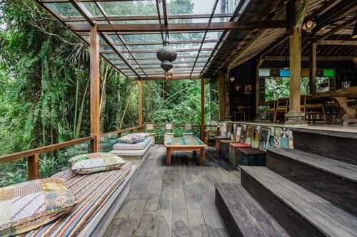 Aalaya - 4 Bedrooms in Three Teak Pavilions, Ubud