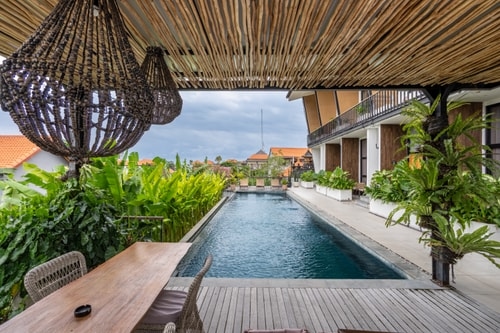Karra 6 - 1BR Apartment with Infinity Pool, Canggu