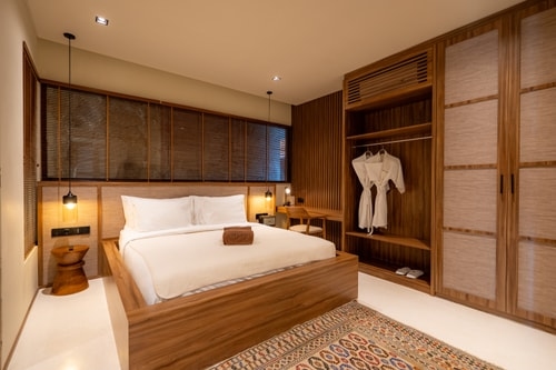 Luxury 1BR Canggu Villa | Scenic Pool & Paddy View