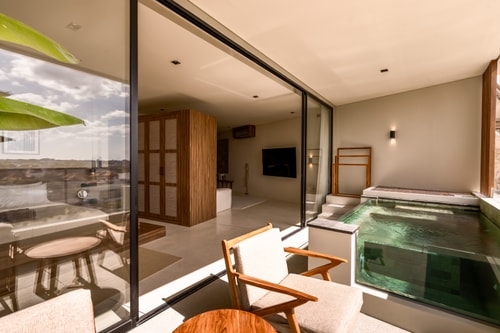 1BR Sunset Private Pool Balcony w/ Paddy Vuews