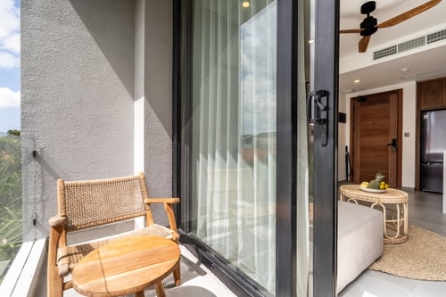 2BR Beachside Canggu  Rooftop Gym, Sauna & Pool