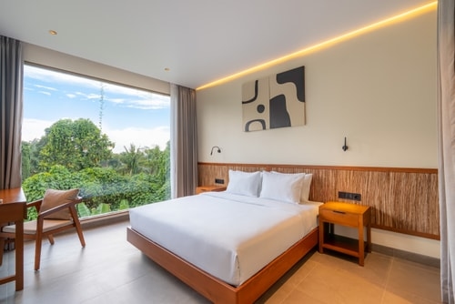 Novo 3.4 - Studio with Jungle View Balcony, Ubud