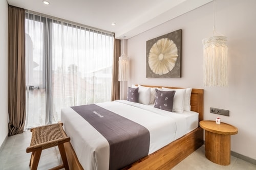 2BR Beachside Canggu  Rooftop Gym, Sauna & Pool