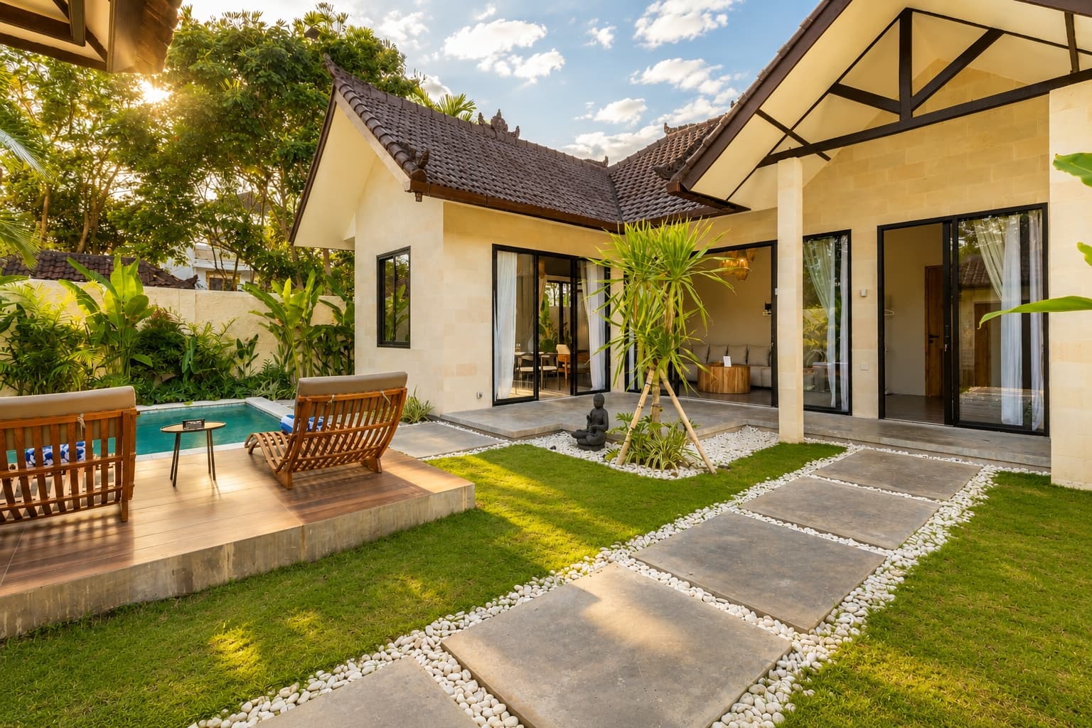 Modern 2BR Uluwatu | Private Pool & Spa-Style Bath