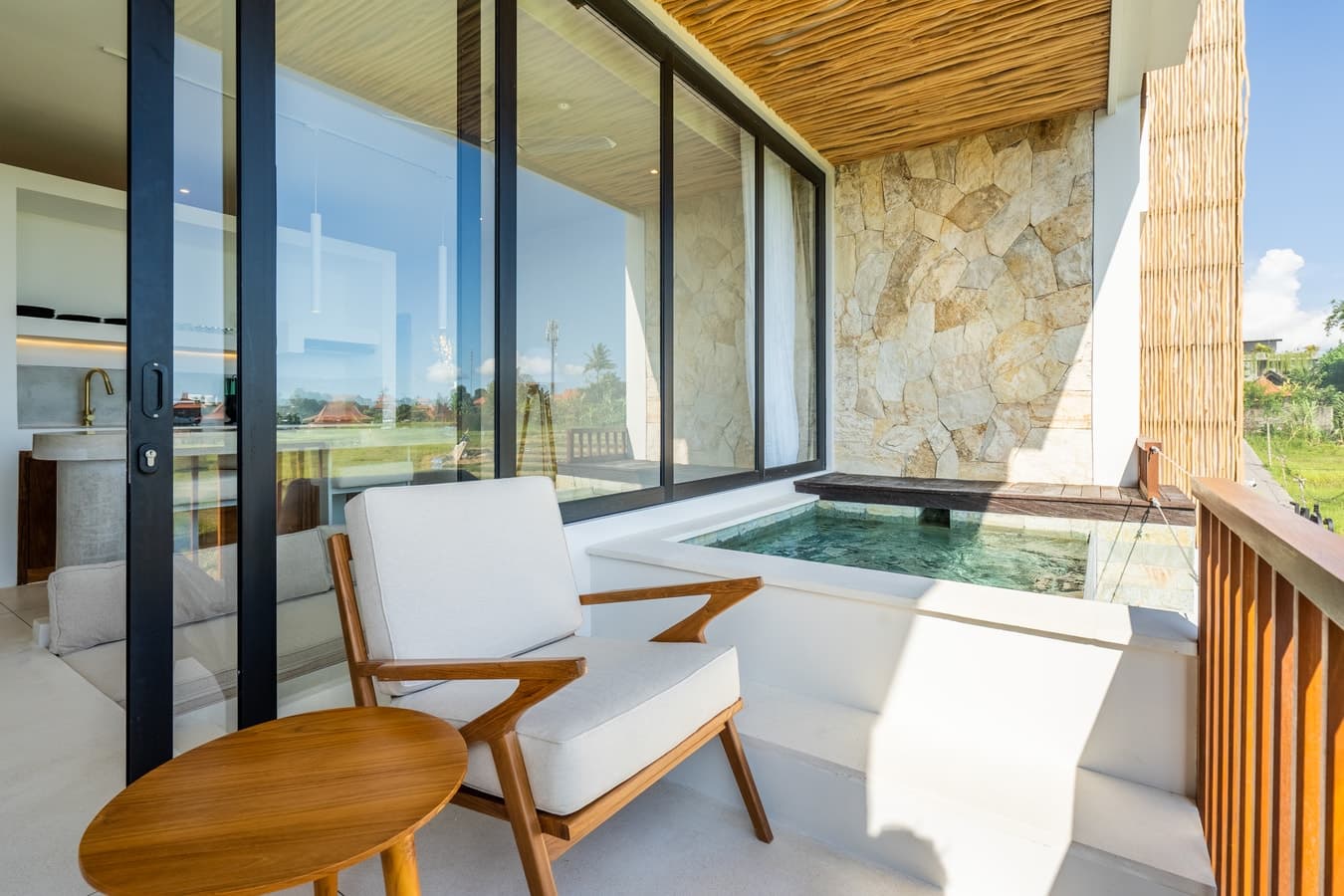 Canggu 1BR Balcony Pool Apart near Pererenan Beach