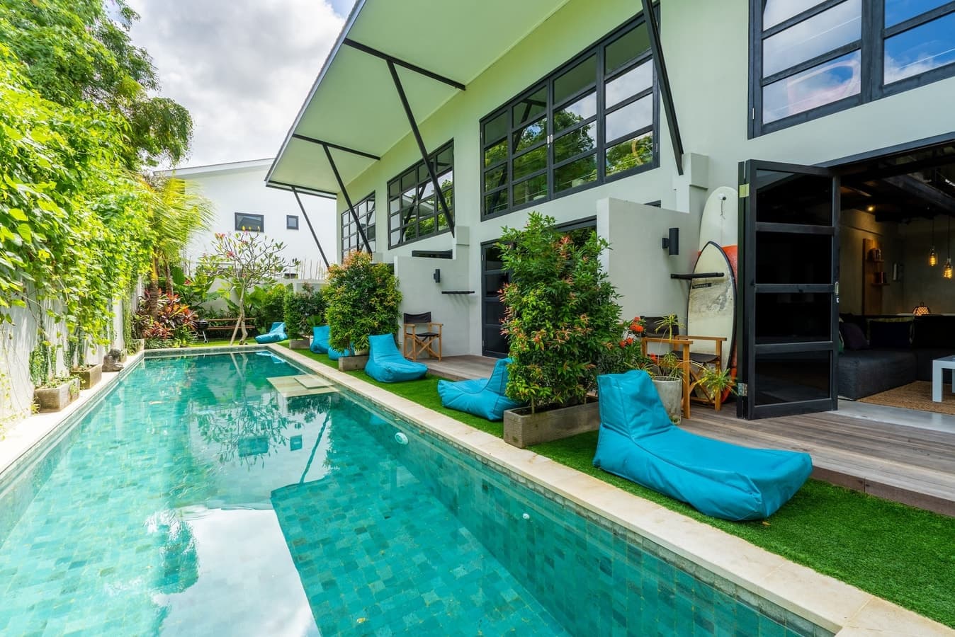 Berawa Loft 4 - 1 Bedroom with Poolside BBQ Access