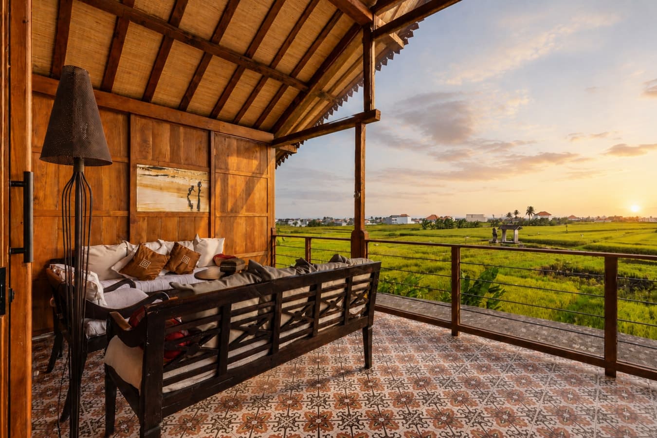 3BR 180° Paddy Views Villa - Pererenan Bliss