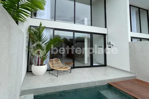 Canggu – Berawa Lifestyle at Your Doorstep: Chic One bed Yearly Rental Villa for the Discerning