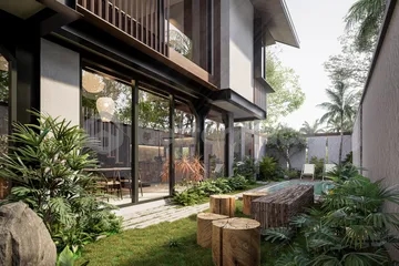 Industrial Contemporary Villa in Kedungu – 2 Bedrooms Walking Distance to the Beach