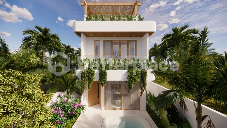Tropical Mediterranean Villa in Bali: The Ionic Concept 2 Bedrooms Villa with Private Pool, Rice Field View and High End Lifestyle in Tumbak Bayuh.