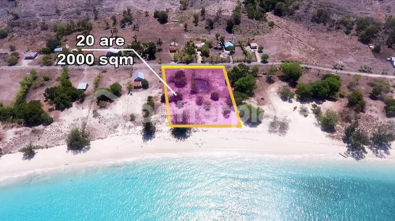 Premium Oceanfront 20 are Land in Sumba with New Infrastructure, Stunning Coastal Scenery, and Unlimited Luxury Development Possibilities
