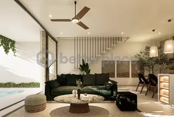 Luxurious 2-Bedroom Villa in Canggu – Batu Bolong: It is the contemporary variant of the tropical style.