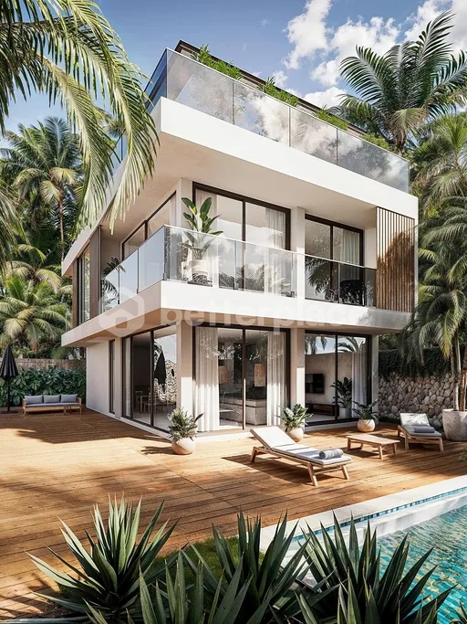 Unparalleled Comfort and Style: Bali Leasehold 3-Bed Villa Near Melasti Beach