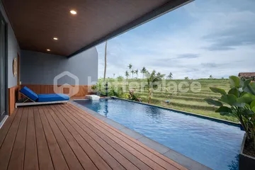 Exclusive Opportunity: Leasehold 3-Bed Villa in Bali with Breathtaking Views of the River and surrounding Rice fields