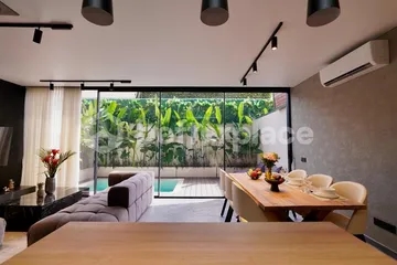 Luxury Loft-Style 1 Bed Villa in Umalas with Abundant Natural Light, Western Finishes, and Smart Home Comfort – Ideal Leasehold Investment