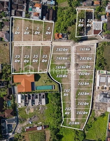 Leasehold Land in Buduk – 7 Plot Block C of 83 Are Estate Near Canggu