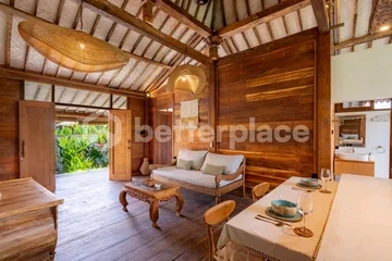 A Rice Field Sanctuary for the Year Ahead: Renovated Joglo 2-Bed Villa with Pool, Two Bedrooms and Total Tranquility