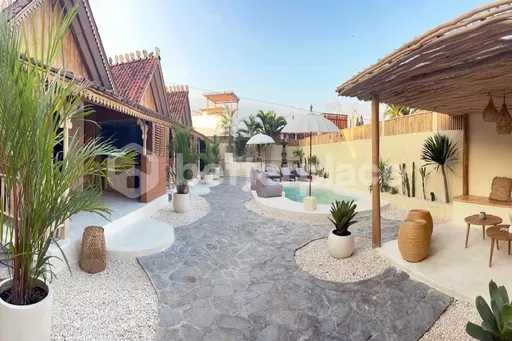 Affordable 1-Bed Bali Villa Living: Yearly Rental in Peaceful Canggu-Cemagi