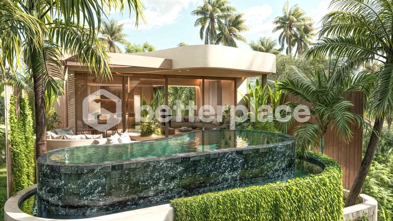 Modern 2-Bedroom Tropical Villa in Uluwatu with Private Laguna-Style Pool