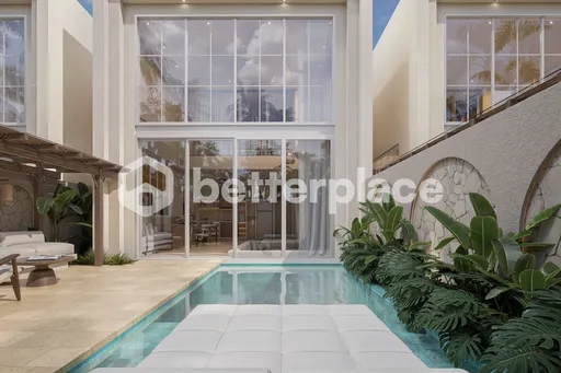 Modern Mediterranean Leasehold Villa in Ungasan – Stylish Two-Level Design with Private Pool