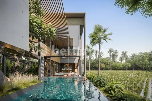 Where Emerald Paddies Meet the Black-Sand Shore — Architecturally Refined Off-Plan 3-Bed Residence Moments from Seseh and Nuanu