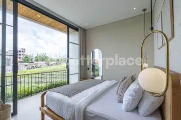 Elegant Villa Retreat in Pererenan, Bali: Alchemy Of Modern Luxury And Tropical Bliss With Ricefield View