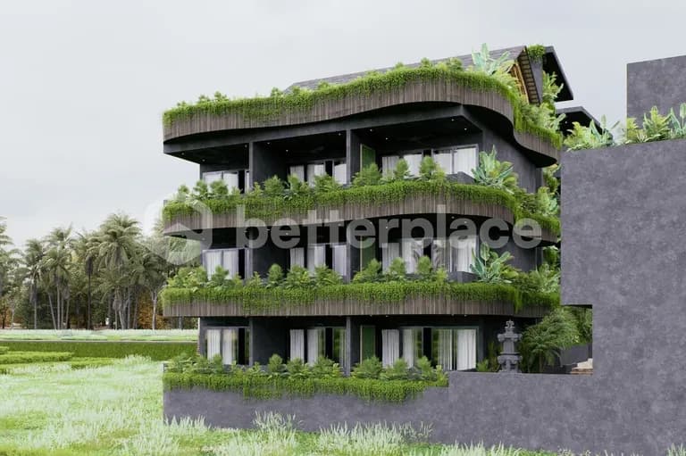 Boutique Tropical Sanctuary in Canggu – Seseh – Beautifully Designed 1-Bed Studio Apartment with Private Terrace and Strong Rental Income Prospects