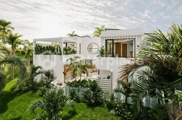 Private Villa with Lush Greenery & River Views in Pererenan