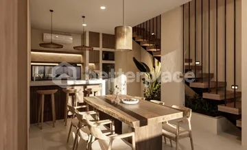 Modern Mediterranean-Style 3-Bedroom Villa in Ungasan with Rooftop Sea View