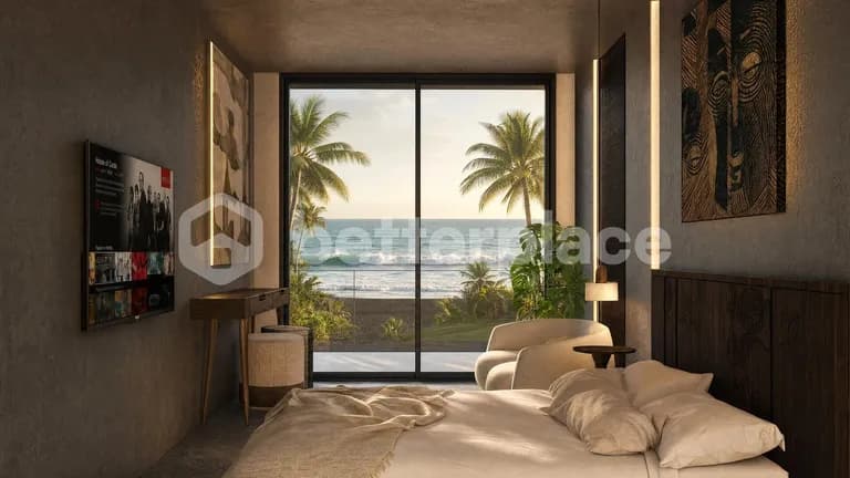 Own a Piece of Bali's Coastline: Ocean-View Hotel Suites, Fully Managed, Fully Furnished