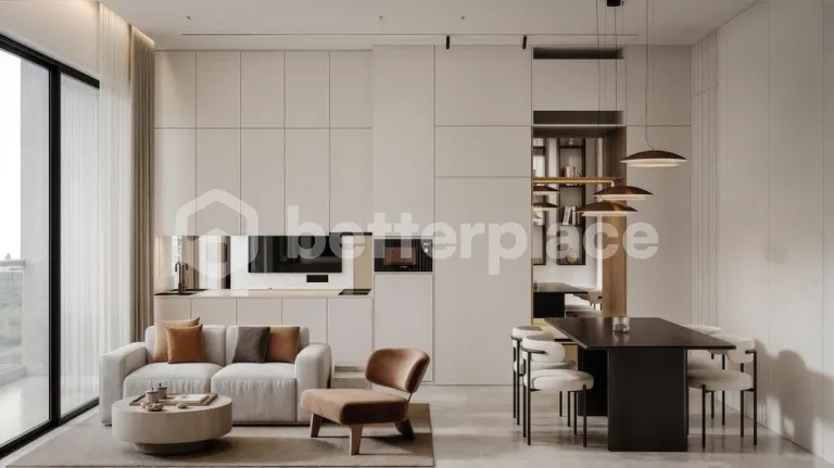 Where Contemporary Design Meets Coastal Serenity – A One-Bedroom Penthouse Retreat in Bali’s Prestigious Bukit–Ungasan Area