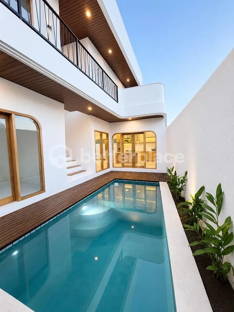 Modern 3 Bedroom Villa with Sunset & Ricefield Views in Canggu - Padonan