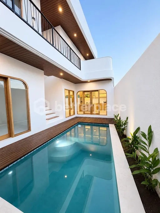 Modern 3 Bedroom Villa with Sunset & Ricefield Views in Canggu - Padonan
