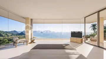 A Masterpiece of Contemporary Island Architecture Offering Unparalleled Privacy 4-Bed Villa, Endless Ocean Views, and Refined Tropical Elegance