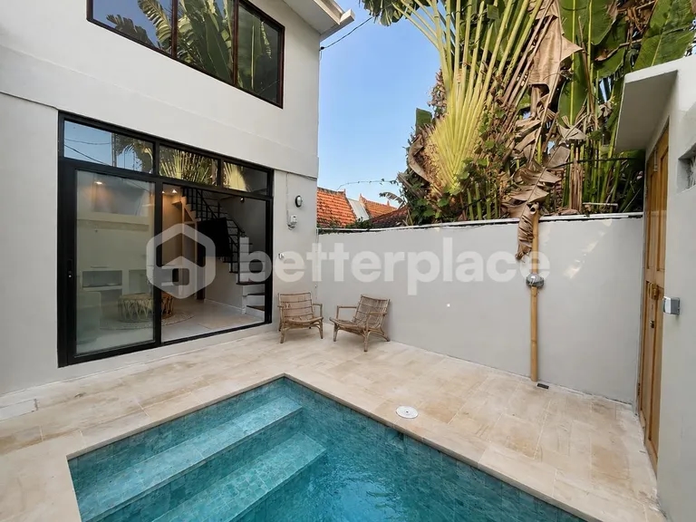 The Beachside Address Everyone Wants — Fully Furnished 2-Bed Loft Villa Steps from Bali's Most Celebrated Coastal Strip