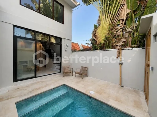 The Beachside Address Everyone Wants — Fully Furnished 2-Bed Loft Villa Steps from Bali's Most Celebrated Coastal Strip
