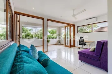 Luxury Yearly Rental Opportunity – Sophisticated Four-Bedroom Villa with Ocean View Rooftop, Private Swimming Pool, and Prime Berawa Lifestyle Address