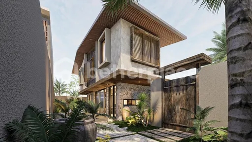 Wabi-Sabi Contemporary Villa in Kedungu – 2 Bedrooms Walking Distance to the Beach