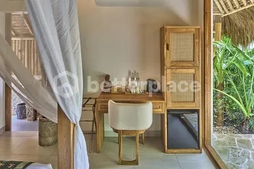 Rare 1-Bedroom Beachside Glamp Villa in Sumbawa with Premium Furnishings, Resort-Style Amenities, One-Minute Beach Access