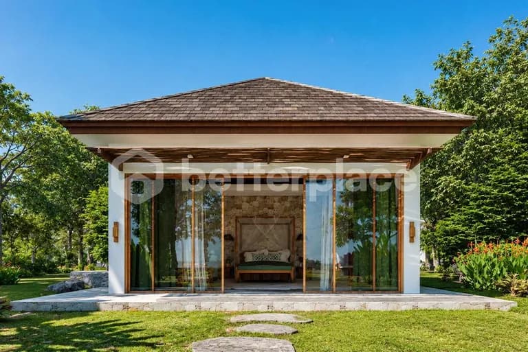 Rare 1-Bedroom Beachside Glamp Villa in Sumbawa with Premium Furnishings, Resort-Style Amenities, One-Minute Beach Access