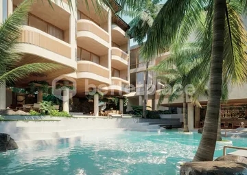 2 Years Guarantee Income: Stunning Apartment 1 Bedroom with Captivating River View for Sale Leasehold in Canggu