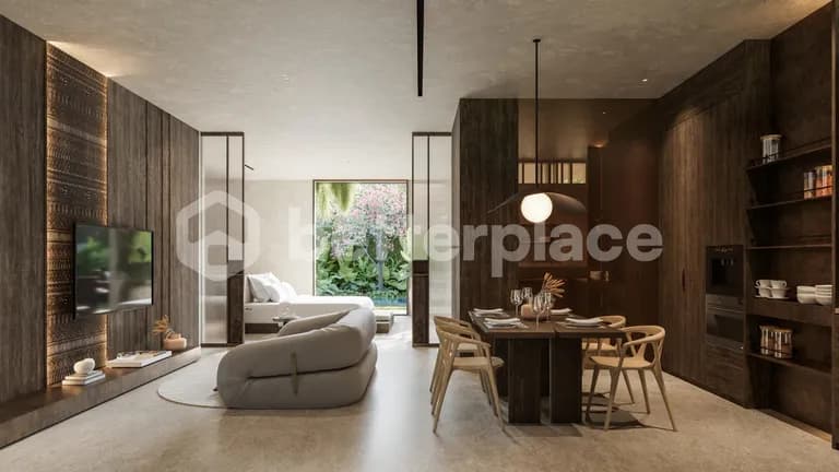 Live the High Life: Elegant and Furnished Leasehold 1-Bed Ocean View in Canggu – Lima Beach