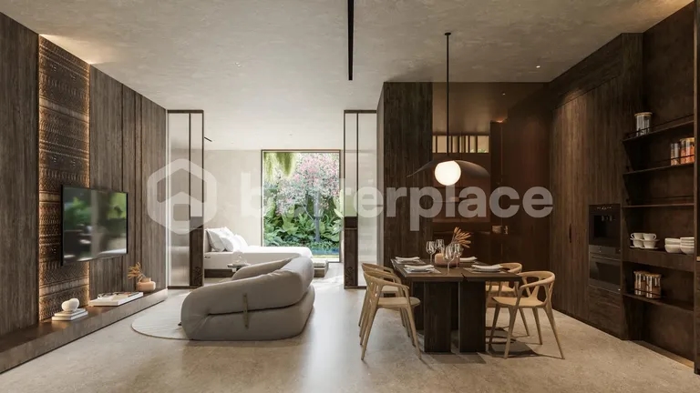 Live the High Life: Elegant and Furnished Leasehold 1-Bed Ocean View in Canggu – Lima Beach